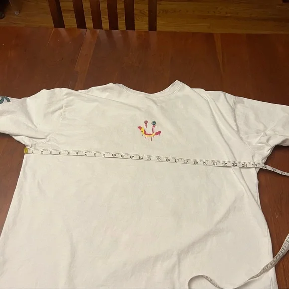 BoohooMAN White Oversized Official Man Long Sleeve Tee, Size XL - Picture 11 of 13